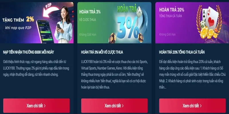 Vòng quay miễn phí và tiền thưởng hàng ngày